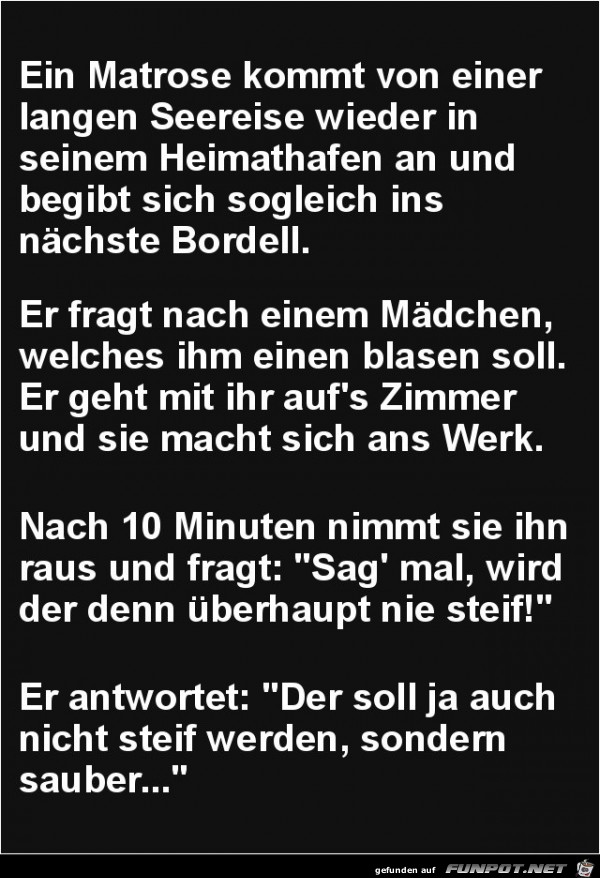 ein Matrose kommt nach Hause... ein Matrose kommt nach Hause...