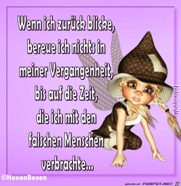 Wenn ich zurueckblicke Wenn ich zurueckblicke