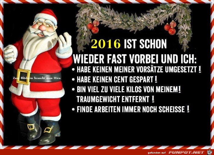 2016 ist schon fast vorbei 2016 ist schon fast vorbei