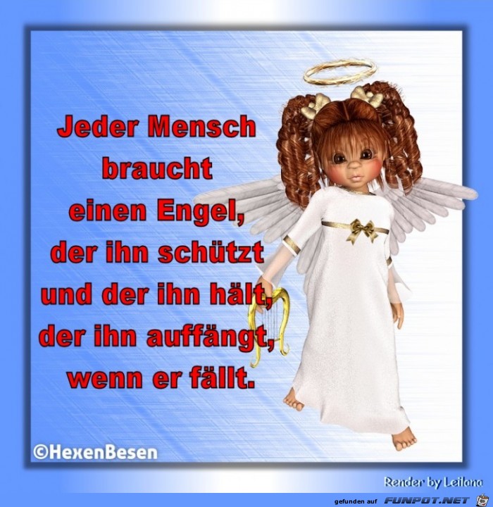 Jeder Mensch braucht einen Engel