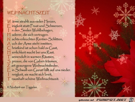 weihnachtszeit ......