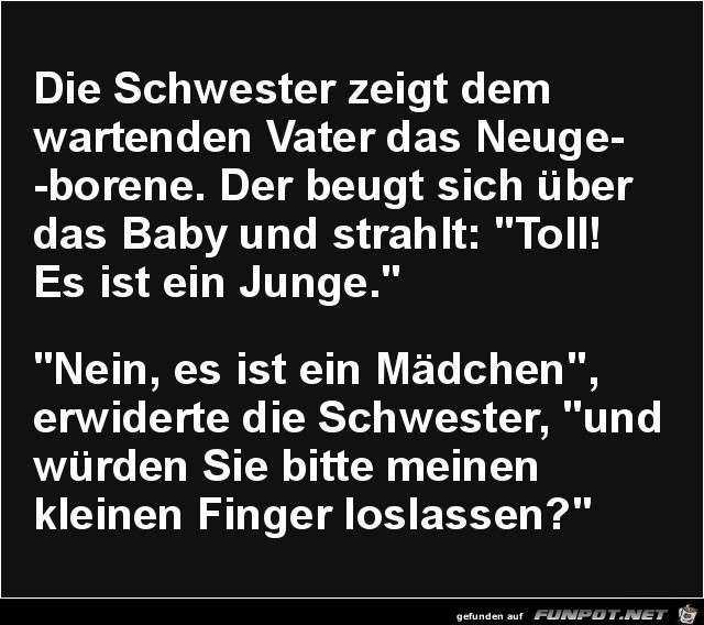 der wartende Vater