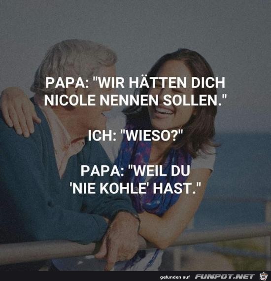 Papa, wir htten dich......