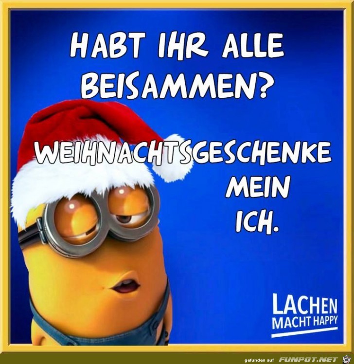 Habt ihr alle beisammen