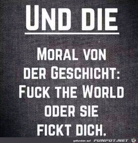 Fuck the world