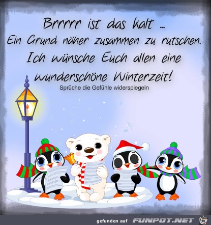 Brrr ist das kalt