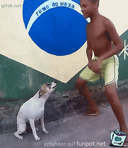 Tanzender Hund Tanzender Hund