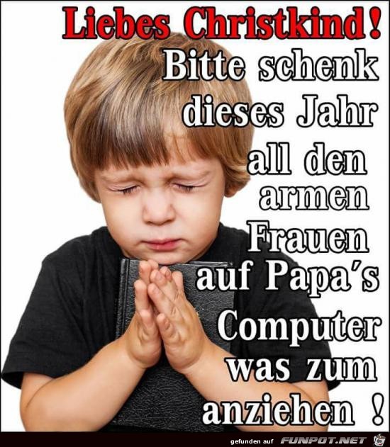 liebes Christkind...... liebes Christkind......