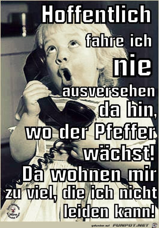 Hoffentlich fahr ich nie Hoffentlich fahr ich nie