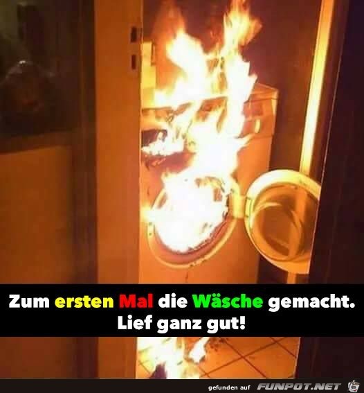 Wsche gemacht