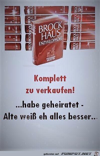 Brockhaus zu verkaufen