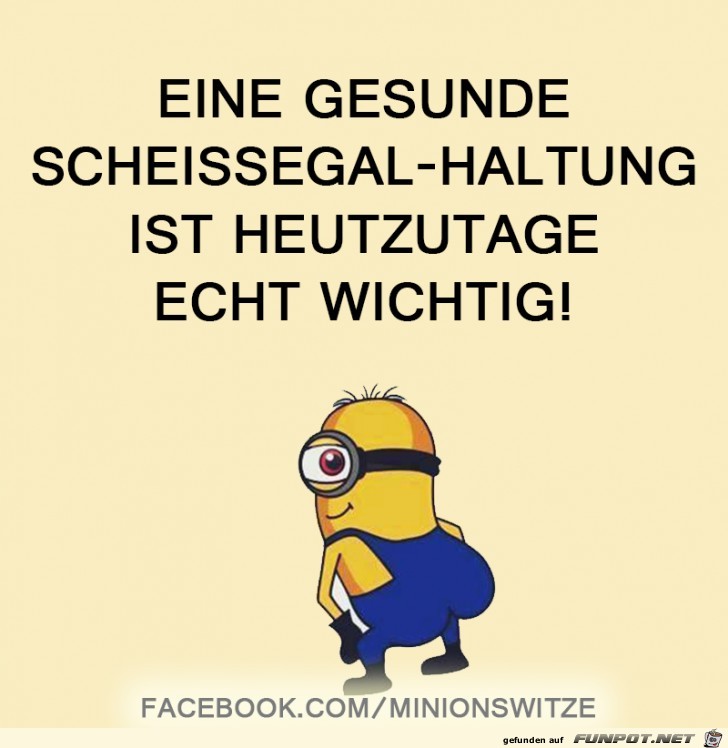 Eine gesunde Haltung Eine gesunde Haltung