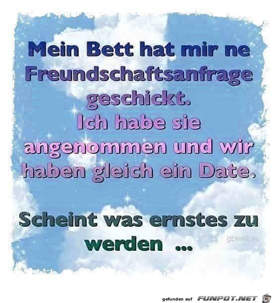 Mein Bett hat mir Mein Bett hat mir