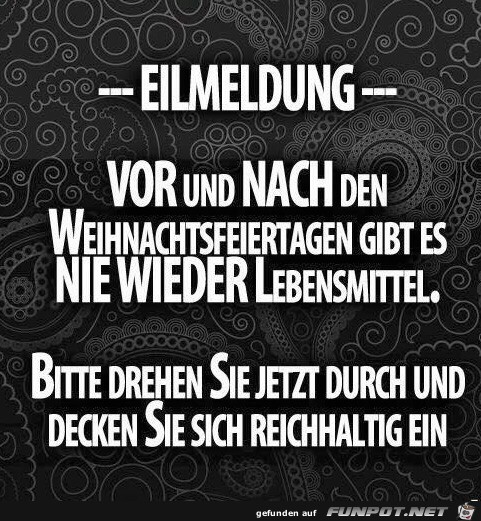 Eilmeldung Eilmeldung