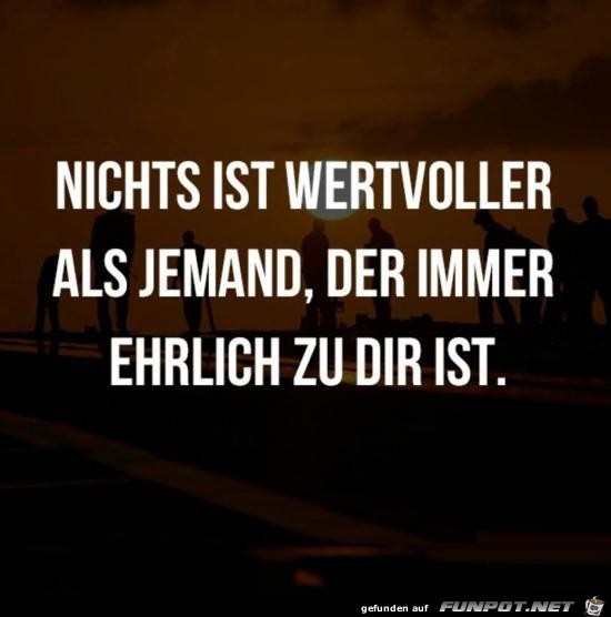 nichts ist wertvoller........