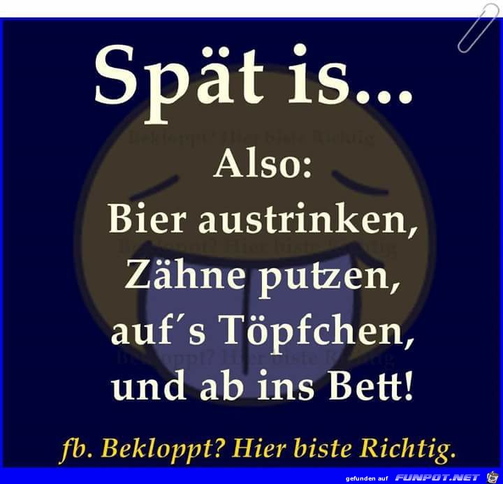 Spaet is Spaet is