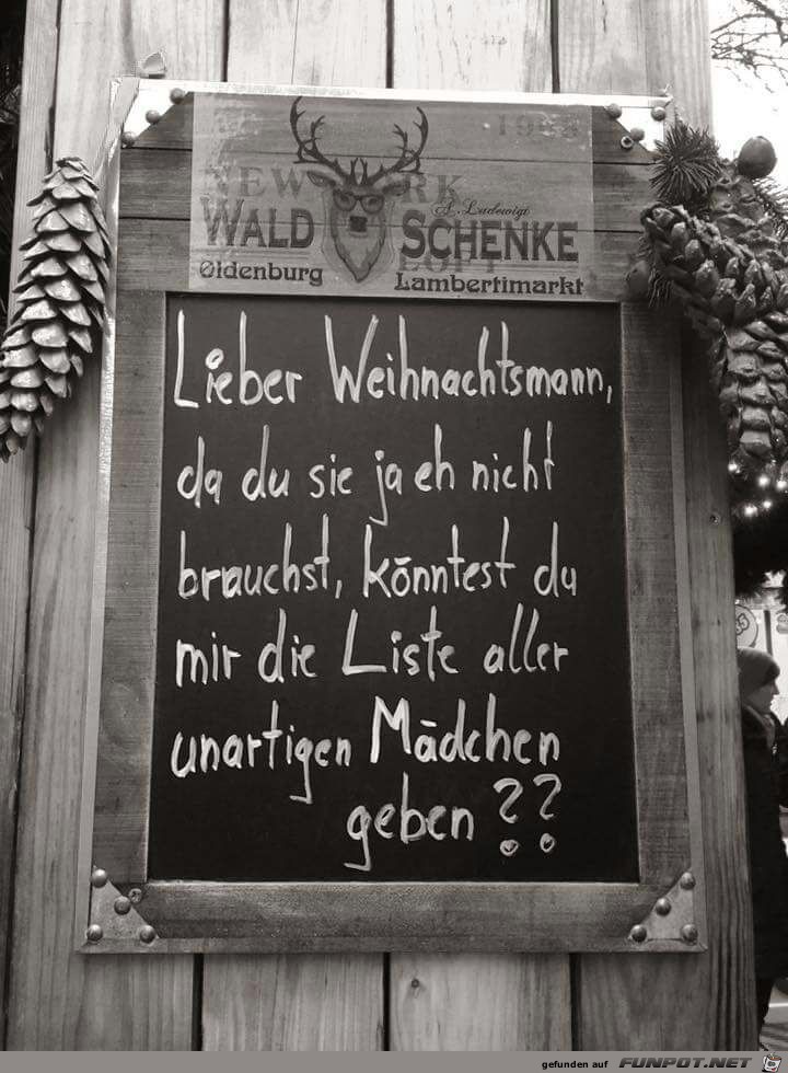 Lieber Weihnachtsmann Lieber Weihnachtsmann