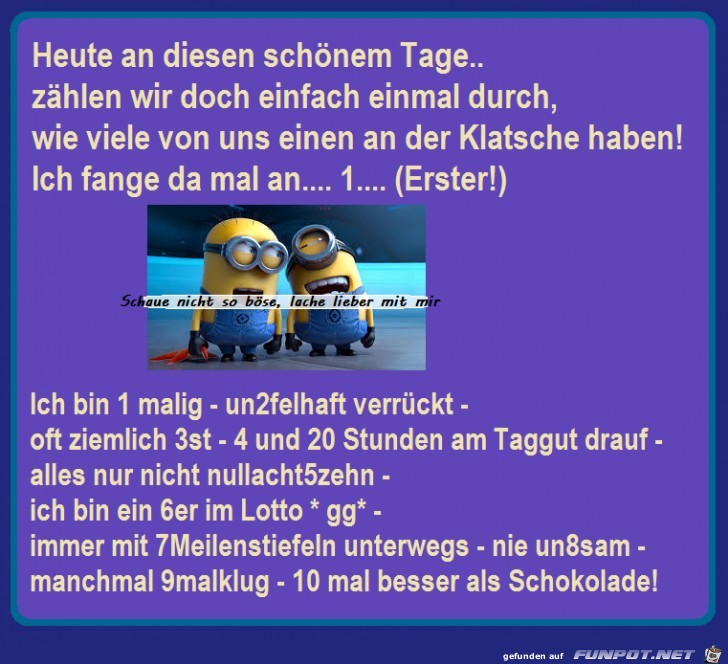An diesen schönen Tag An diesen schönen Tag
