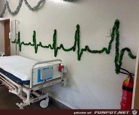 Krankenhaus-Weihnachten