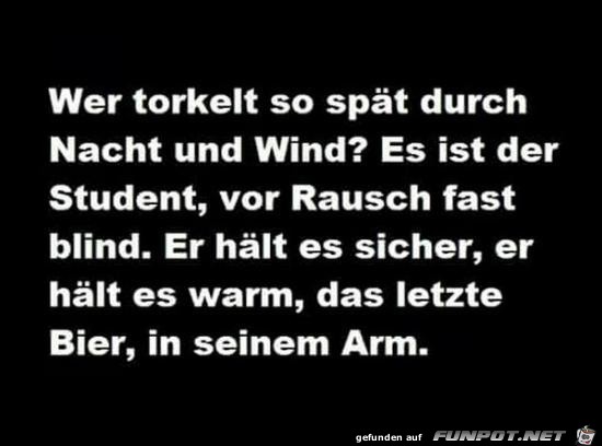 Wer torkelt