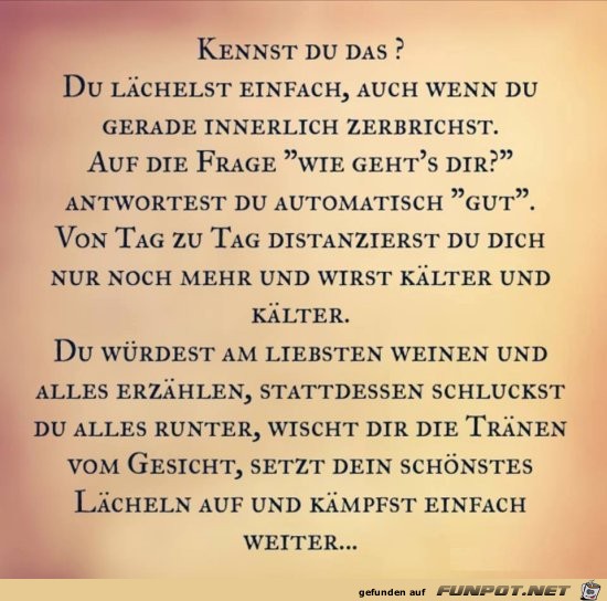 Kennst du das???......