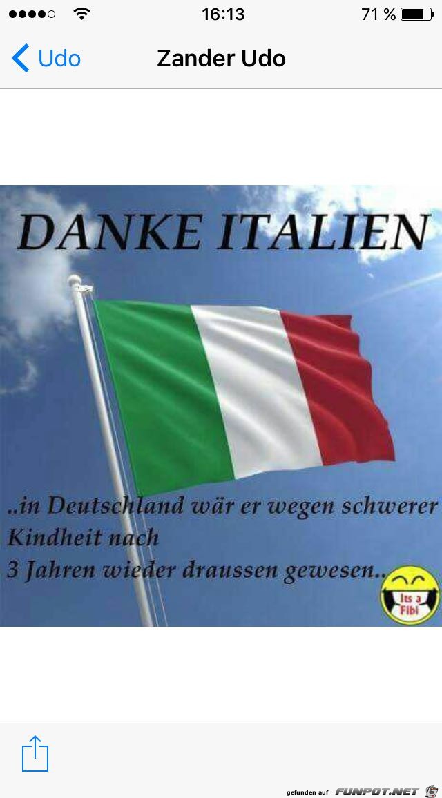 Danke Italien Danke Italien