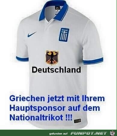 Griechen haben Hauptsponsor