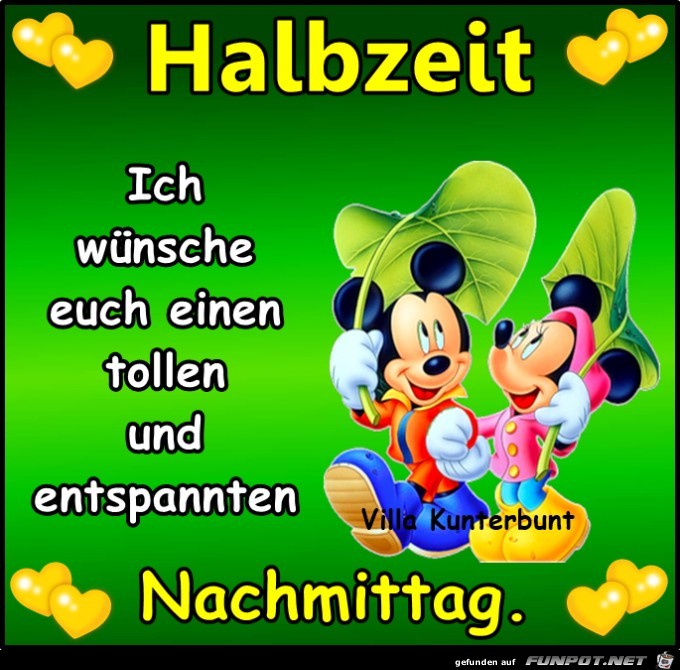 Halbzeit Halbzeit