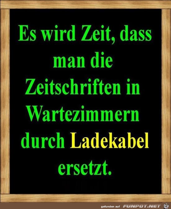 Es wird Zeit Es wird Zeit