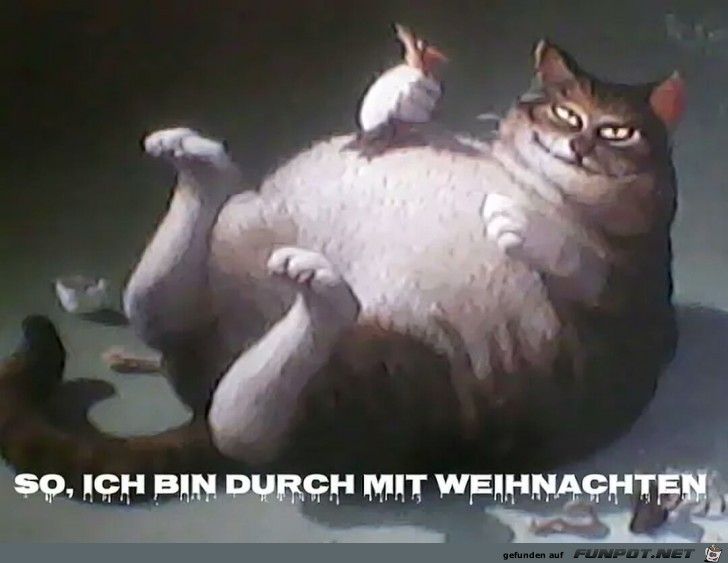 Ich bin durch