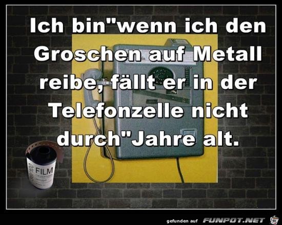 Ziemlich alt