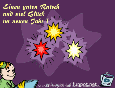 einen guten Rutsch.......
