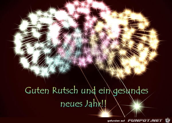 guten Rutsch......