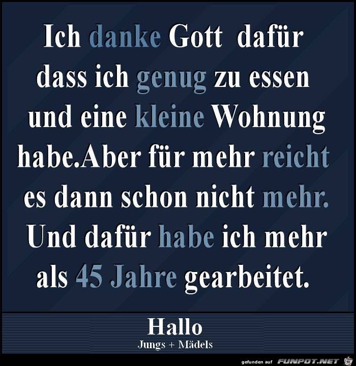 Ich danke Gott dafuer Ich danke Gott dafuer