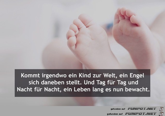 kommt irgendwo ein Kind zur Welt