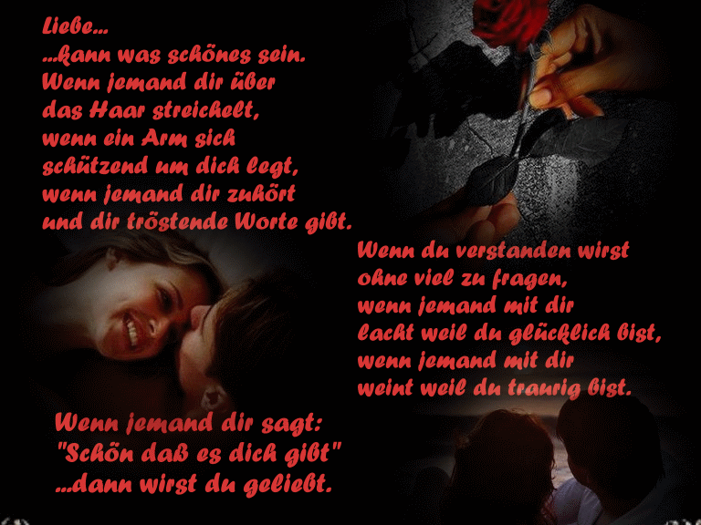 Liebe kann was schnes sein, wenn....