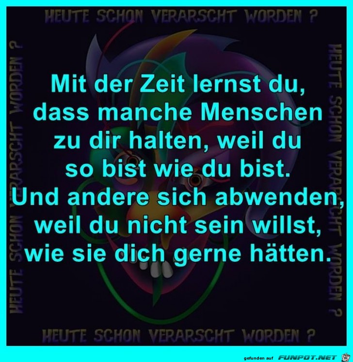 Mit der Zeit