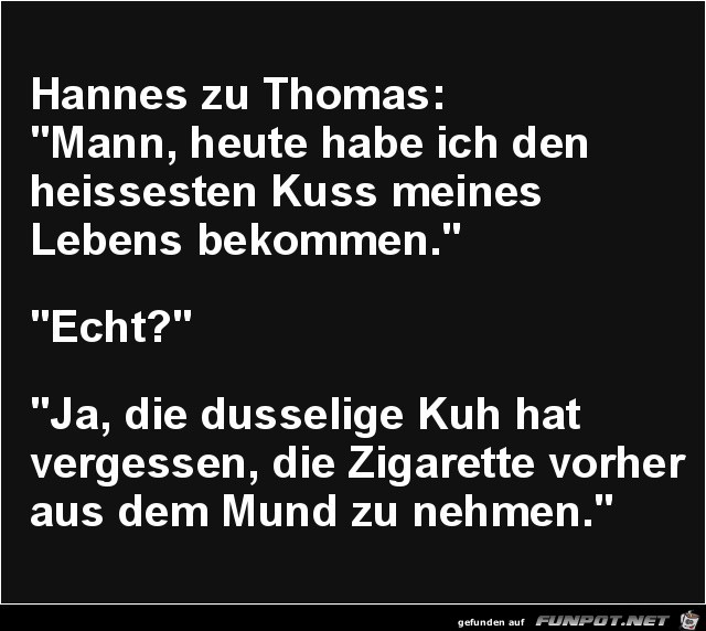 Hannes zu Thomas......