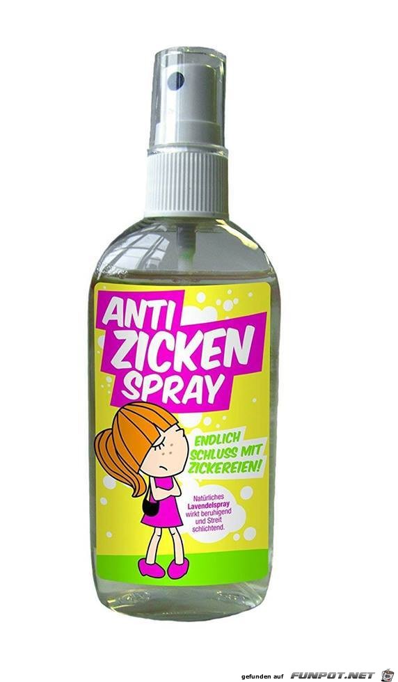 Antizickenspray