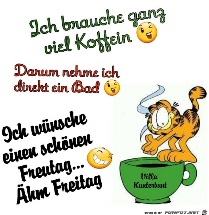 Brauche ganz viel Koffein