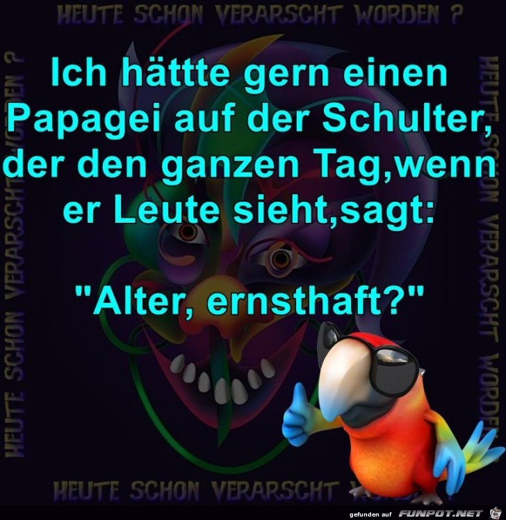 Alter ernsthaft Alter ernsthaft
