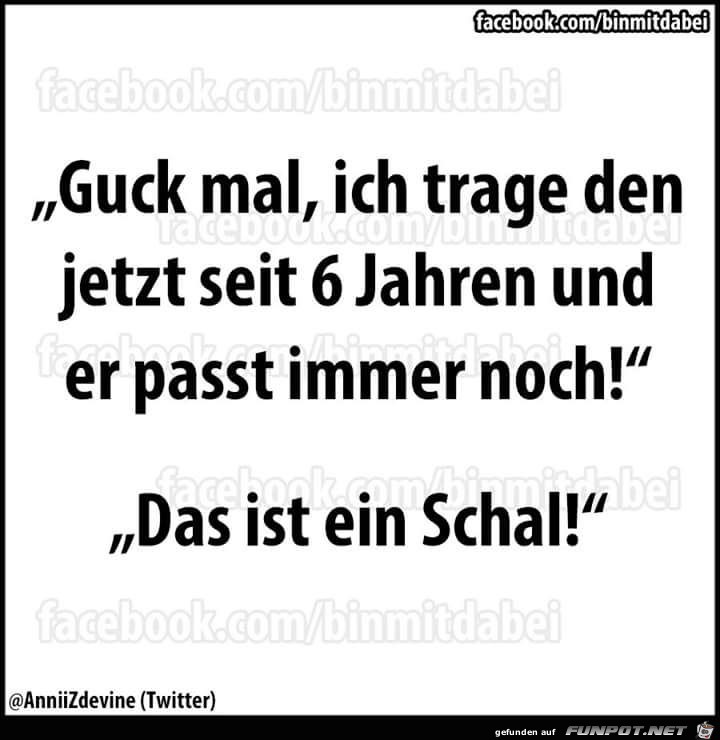 Kleidung past immer noch Kleidung past immer noch