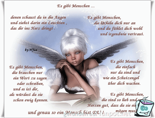 es gibt Menschen, denen schaust du in die Augen.... es gibt Menschen, denen schaust du in die Augen....