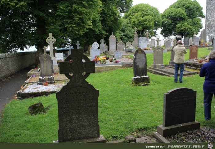 Abteiruine im Boyne-Tal nrdlich von Dublin