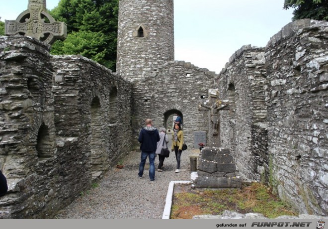 Abteiruine im Boyne-Tal nrdlich von Dublin