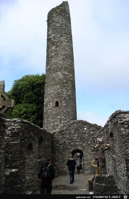 Abteiruine im Boyne-Tal nrdlich von Dublin