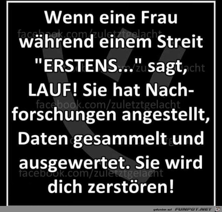 Streit mit einer Frau Streit mit einer Frau