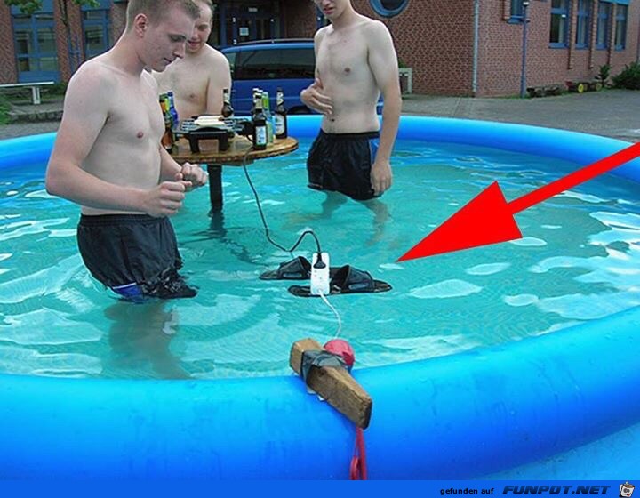 Gemütlich im Pool Gemütlich im Pool