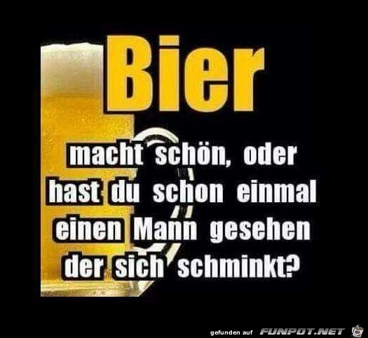 Bier macht schn