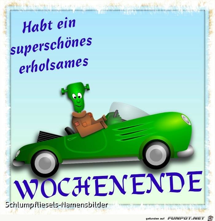 Erholsames Wochenende